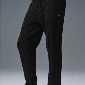 ALO Yoga Cable Knit Bliss Joggers